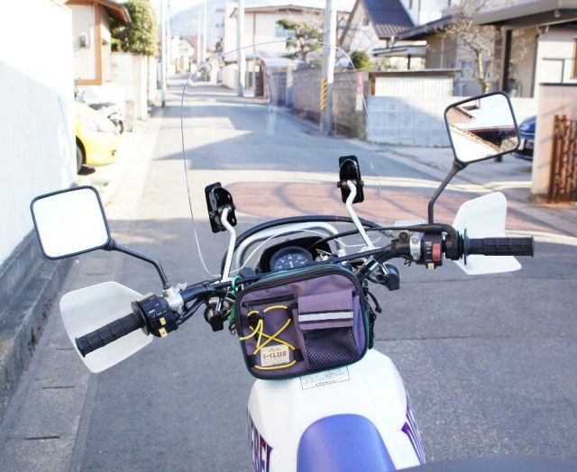 ジェベル250XC ジェベル200 汎用大型スクリーン バイザー シールド