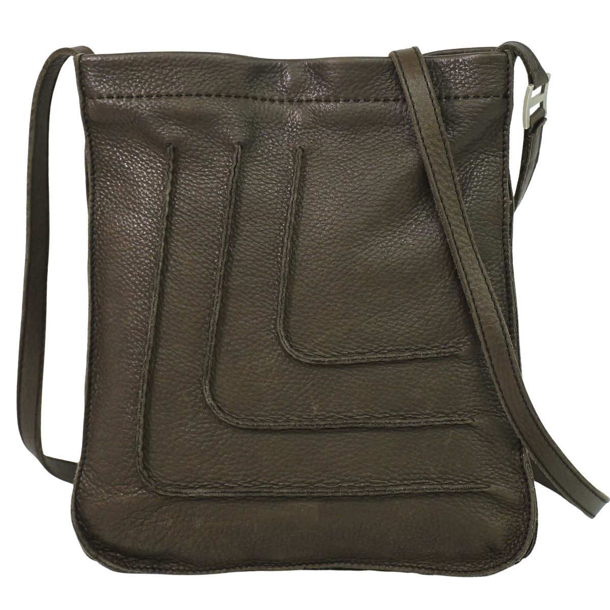 美品 エルメス HERMES トゥドゥ レザー ショルダーバッグ ポシェット