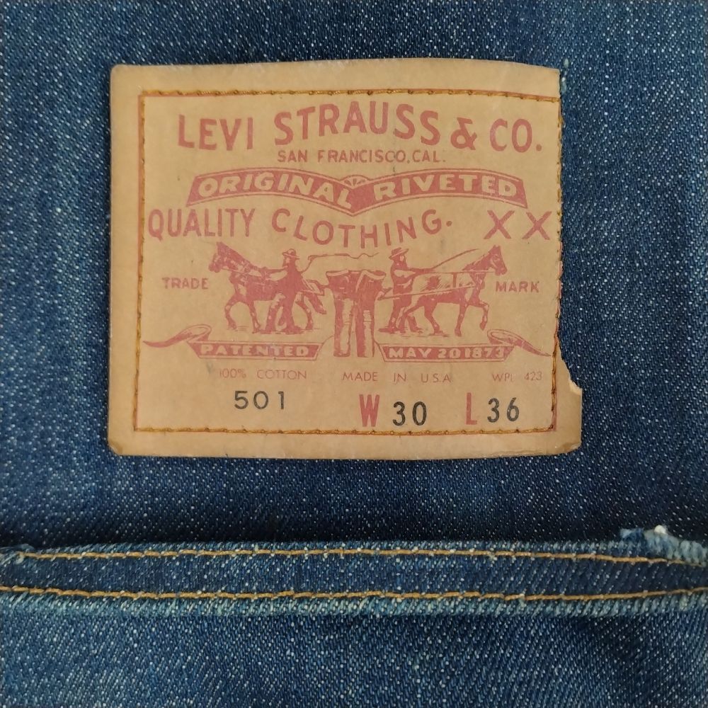 LEVIS リーバイス 70s now designs san francisco デニムトートバッグ