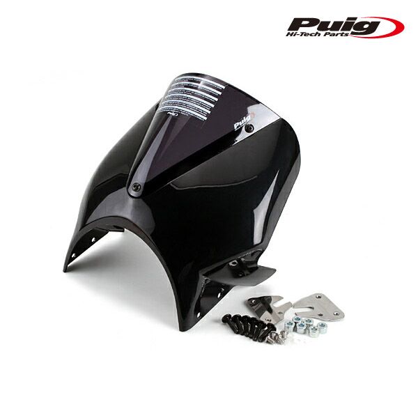 Puig 9560F RETROVISION [DARK SMOK] BIKINI COWL YAMAHA XSR700 (16-20) XSR700 XTRIBUTE (19-20) XSR900 (16-21) プーチ スクリーン カウル