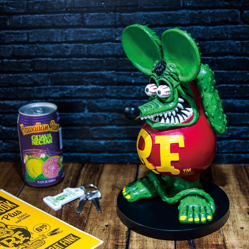 ラットフィンク×ムーンアイズ コラボスタチュー RATFINK×MOONEYES