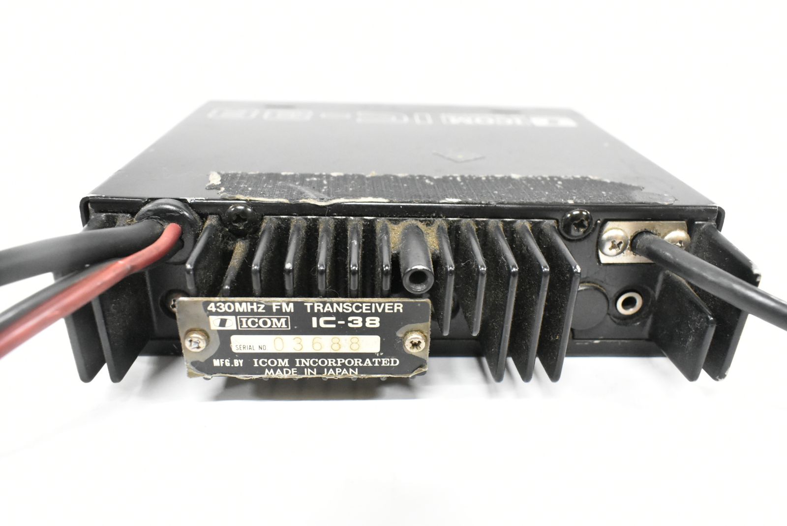 ＩＣＯＭ ＩＣ－３８ ４３０ＭＨｚ帯 トランシーバー 現状品 ICOM 無線機 IC-38 トランシーバー アイコム アマチュア
