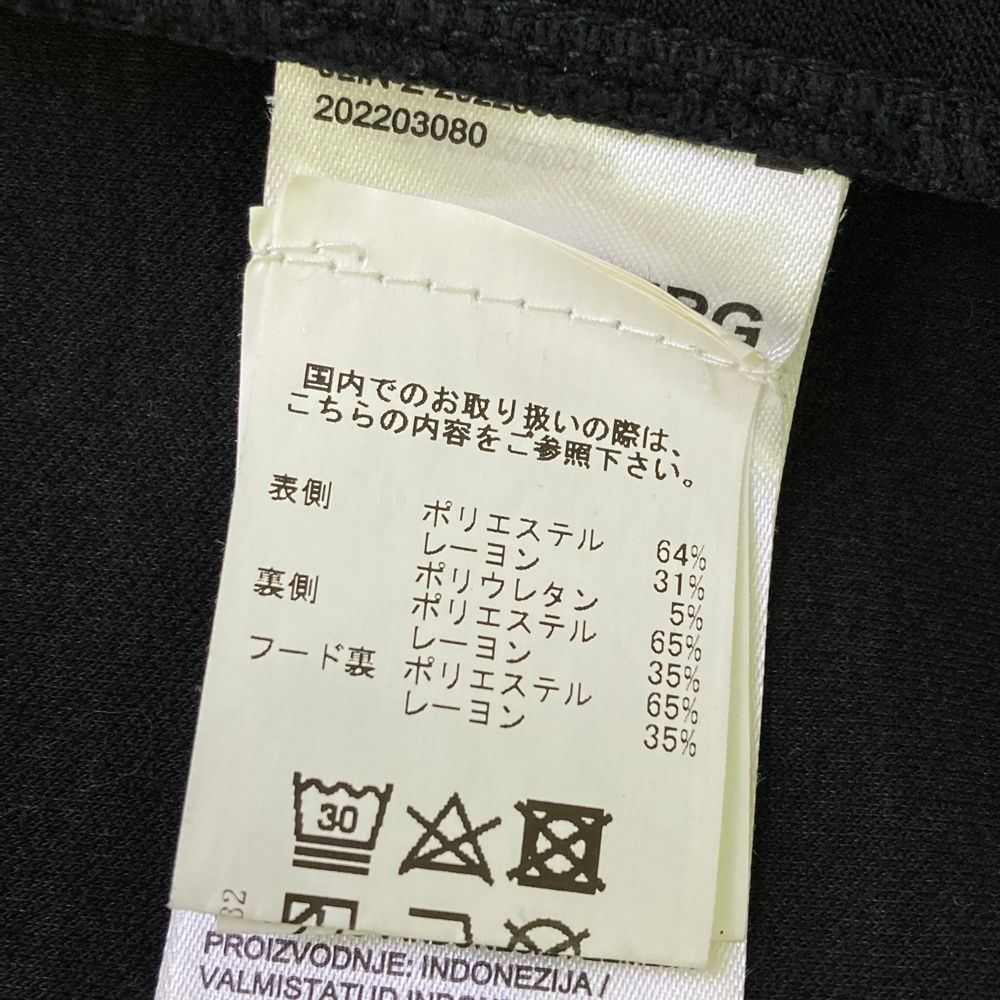 スタイリッシュな サイズ S J.LINDEBERG ジェイリンドバーグ スウェット ジップパーカー ブラック系 240101534084 ゴルフウェア メンズ ストスト