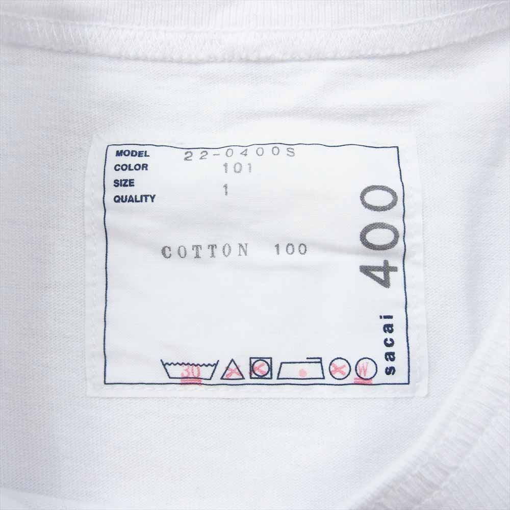 sacai FILM CREW 22SS ロンT Sacai サカイ 22SS 22-0400S Film Crew L/S T-Shirt フィルムクルー