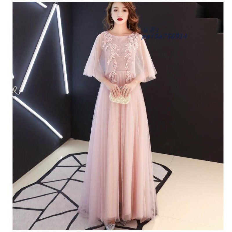 Aラインワンピース ロングドレス パーティードレス 結婚式ワンピース おしゃれ フォーマル 二次会 披露宴演奏会 舞台衣装 カラードレス 成人式 卒業式 pai5a756914