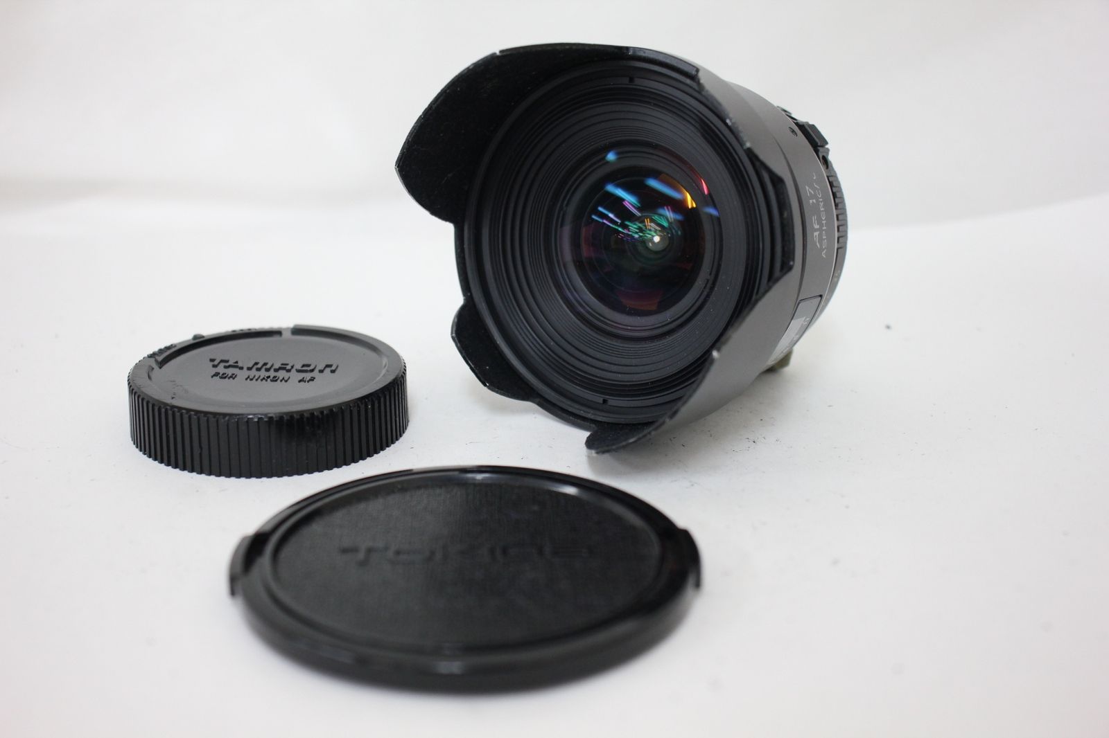 返品保証 トキナー Tokina AT-X 17mm F3.5 前後キャップ付き ニコンマウント レンズ M6236