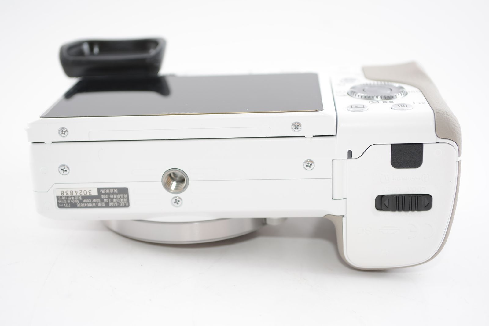 外観特上級】ソニー ミラーレス一眼 α6100 ホワイト ILCE-6100