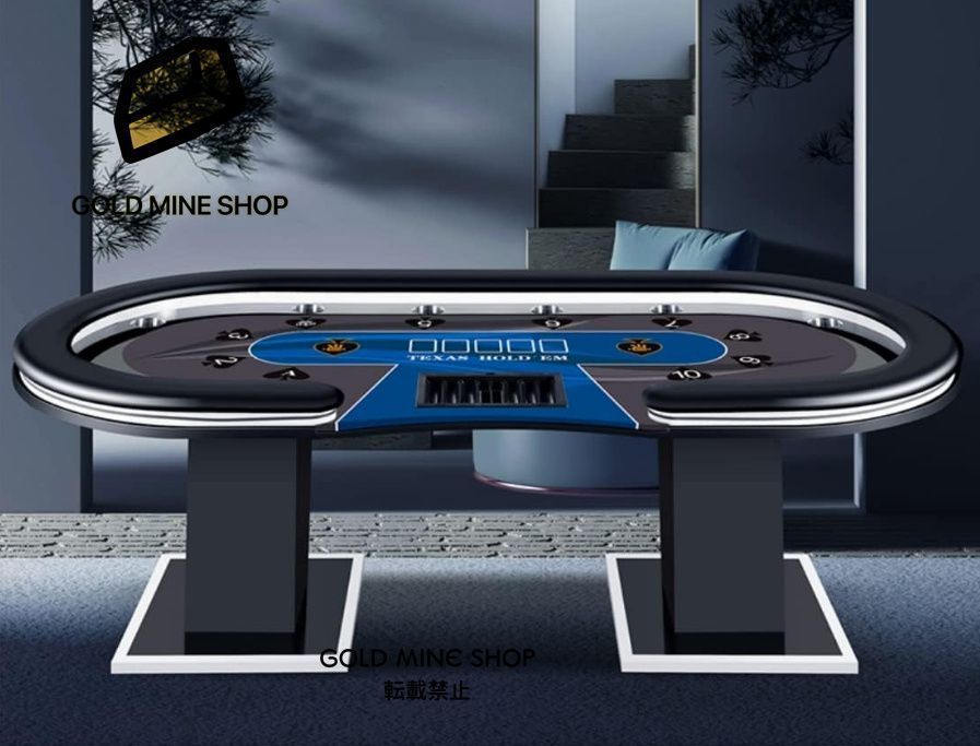 ポーカーテーブル用羅紗1枚　Poker Stars（青）2400*1200サイズ ポーカーテーブル用羅紗1枚 Poker Stars（青）2400*1200サイズ