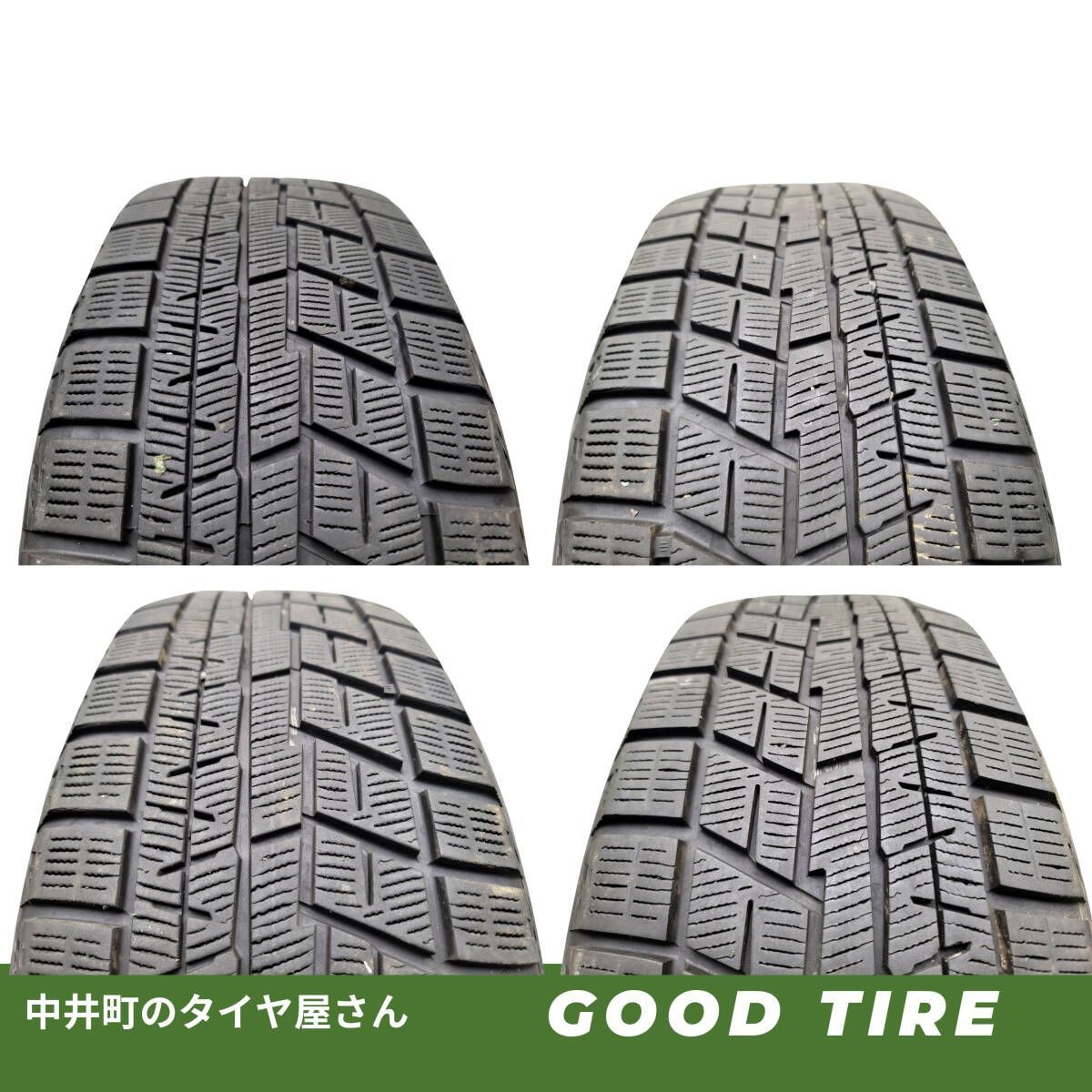 2020年製 215 60R16 ヨコハマ ICE GUARD IG60 冬用 4本セット 7.5分山 タイヤ タイヤ オデッセイ エスティマ クラウン 6658
