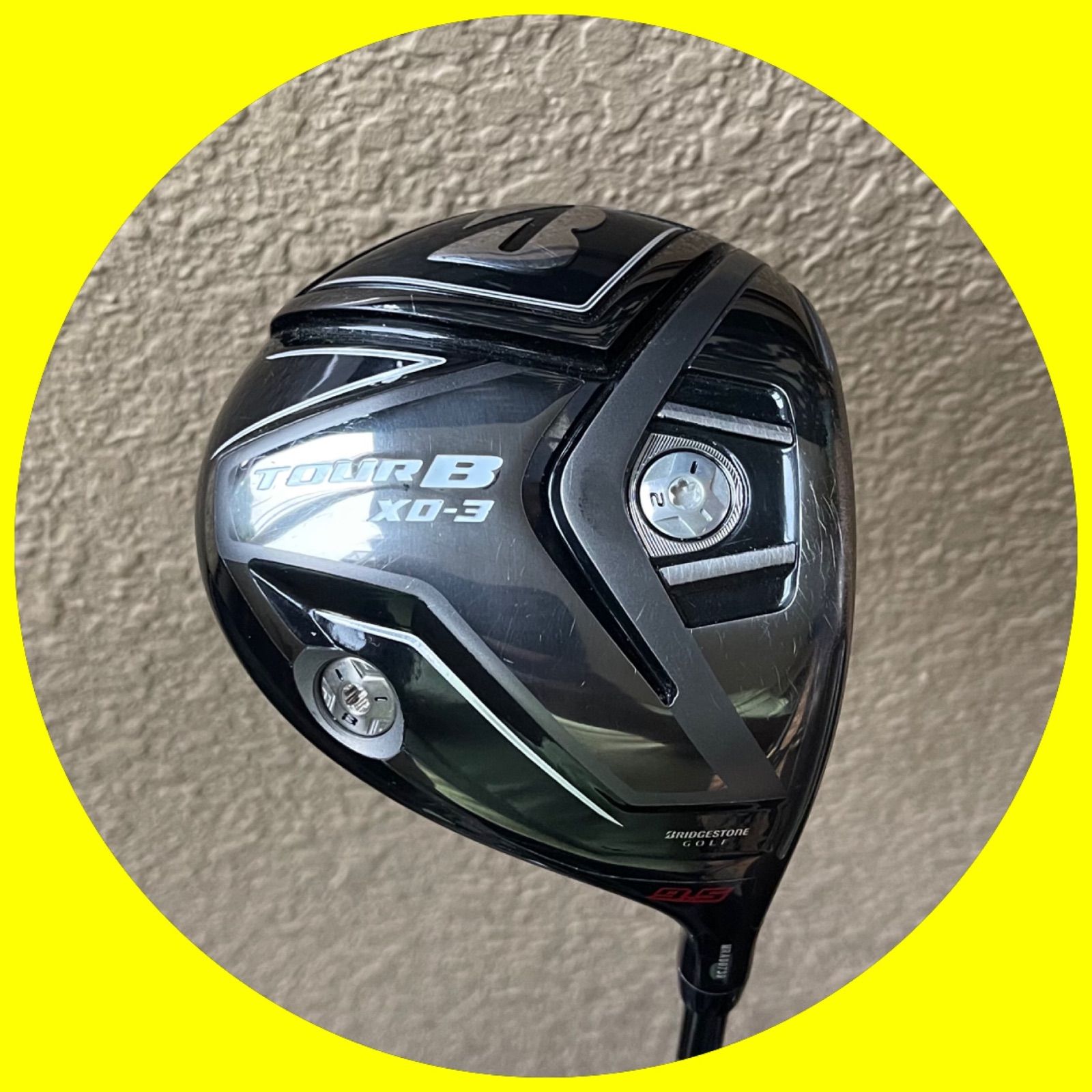 57-2210-4 再入荷 み ブリヂストン ドライバー TOUR B XD-3 名器 Diamana Sフレックス 操作性の良いやさしくて よく飛ぶドライバーです クラウンのトゥ側にエクボがあります 気になる方は ご をお控え下さい