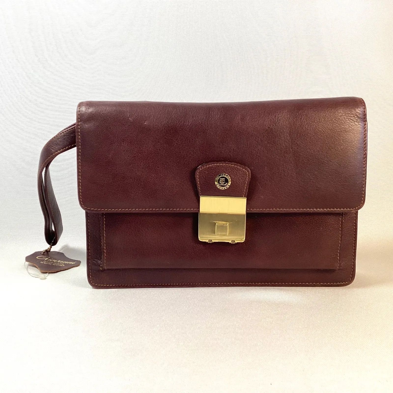LOMBARDI GIOVANNI セカンドバッグ ダイヤルキー カード入れ 本