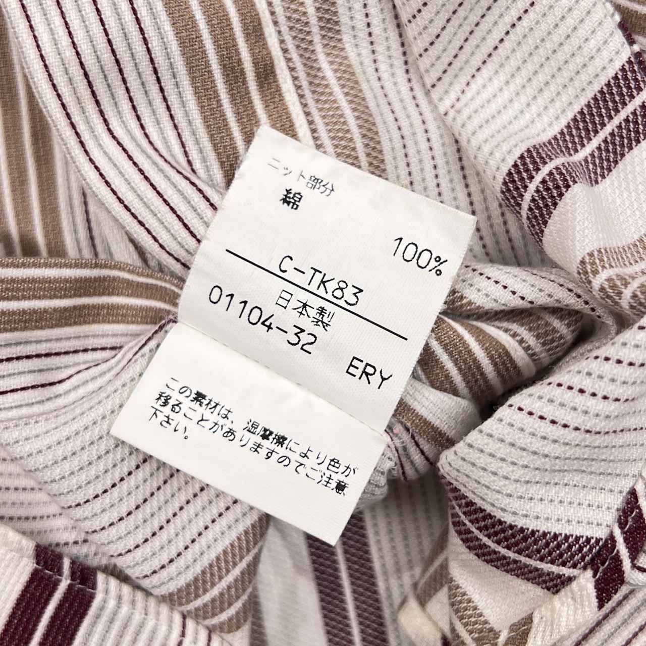 タグ付き新品★BURBERRY 半袖シャツ ストライプ ヴィンテージ L タグ付き新品 BURBERRY 半袖シャツ ストライプ ヴィンテージ L