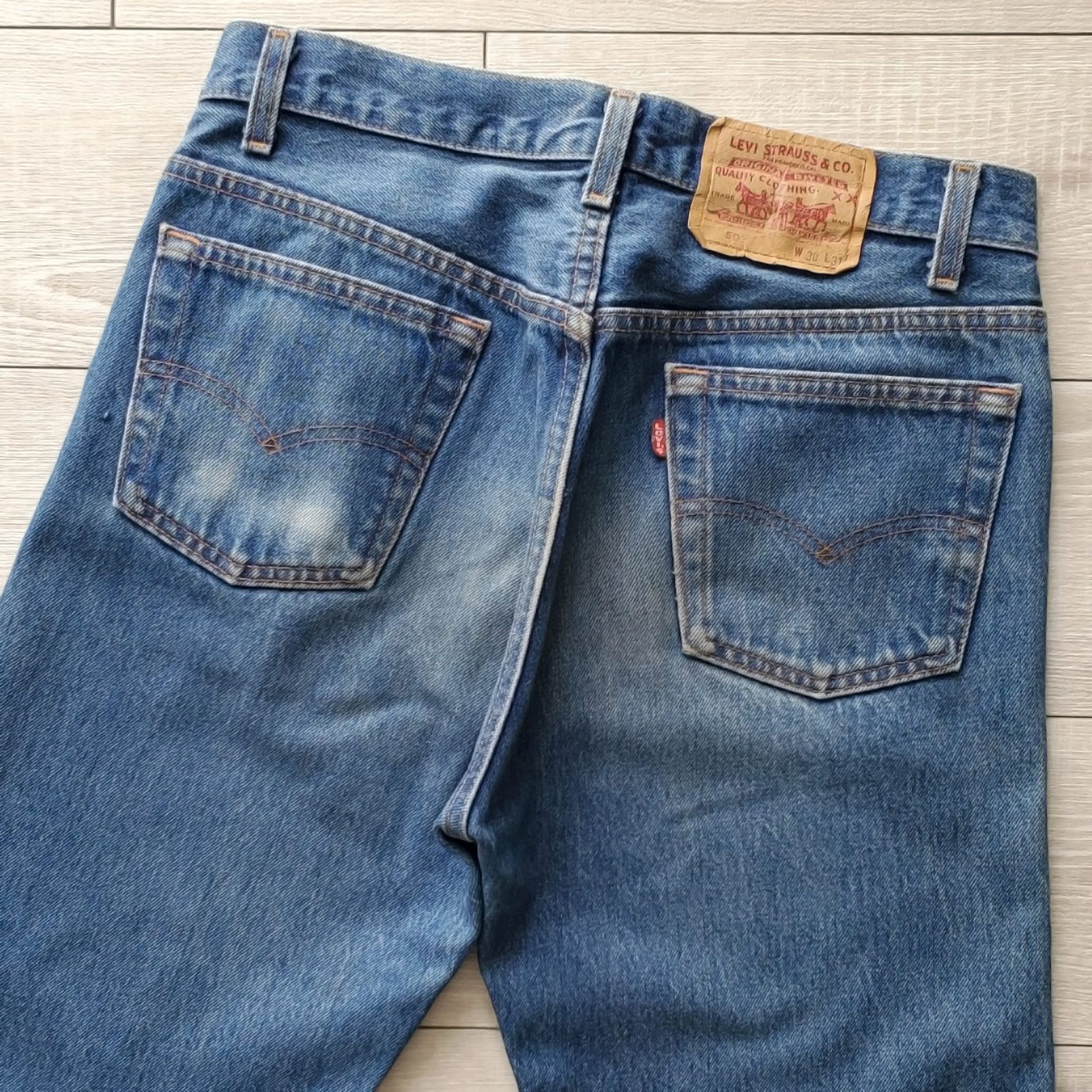 Levisリーバイス□良品 80s vintage USA製 501 赤文字 87