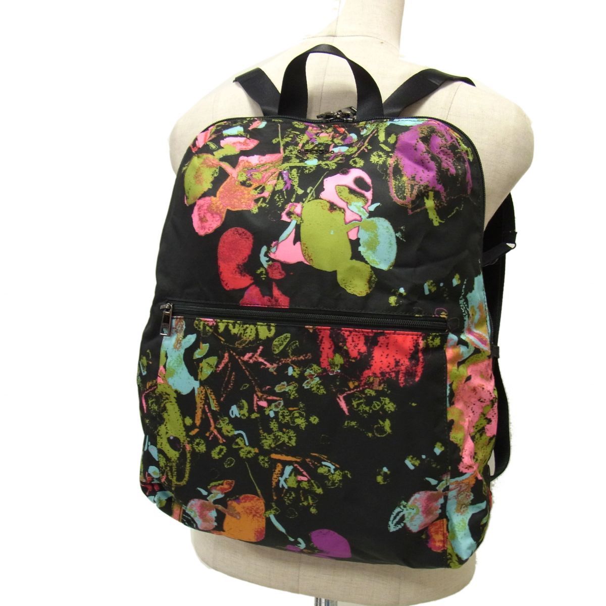 TUMI トゥミ リュック 花柄 キャリー掛け可 希少 お洒落 可愛い A4 TUMI 最大50%☆8/5限定 正規品5年保証 トゥミ リュック