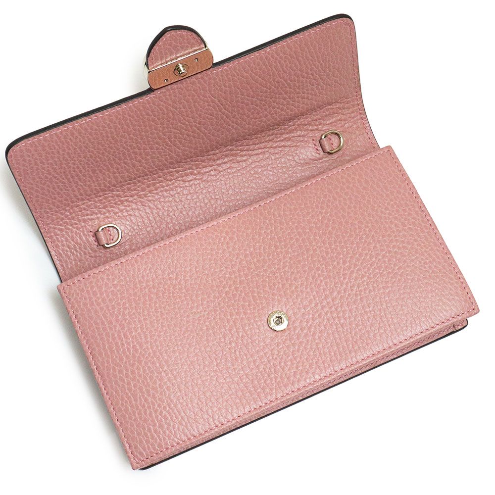 グッチ インターロッキングG チェーンウォレット 長財布 クラッチ