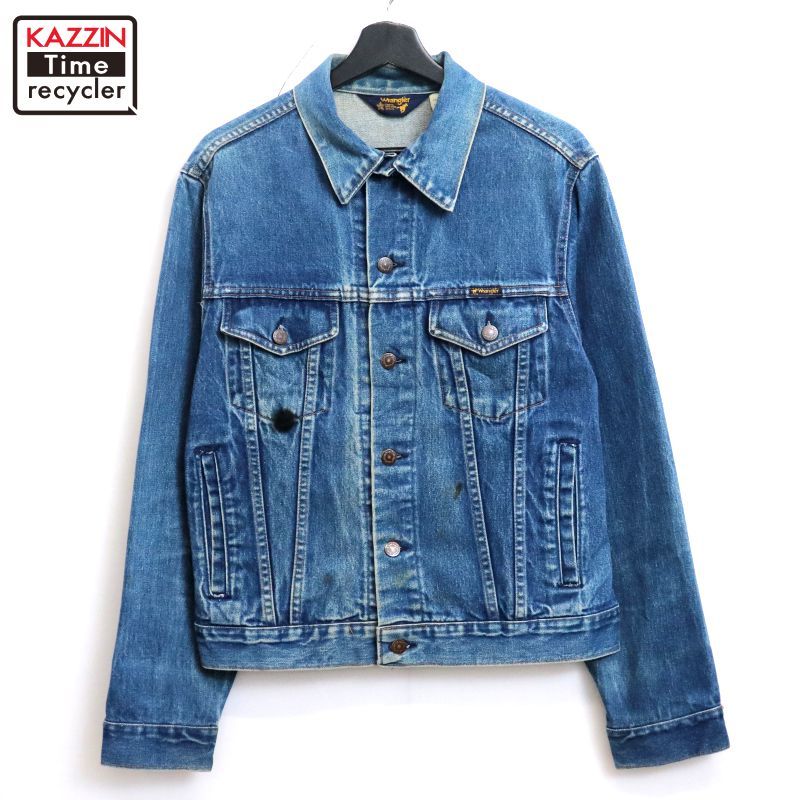 Wrangler 70s〜80s デニムジャケット 80s vintage Wrangler デニムジャケット メンズ Mサイズ相当 - メルカリ