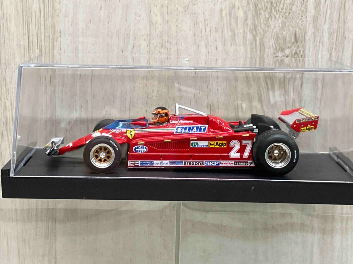 brumm 1|43 フェラーリ 126 CK ターボ 39周-54週目 1981年モントリオールGP G.Villeneuve 27 ブルム