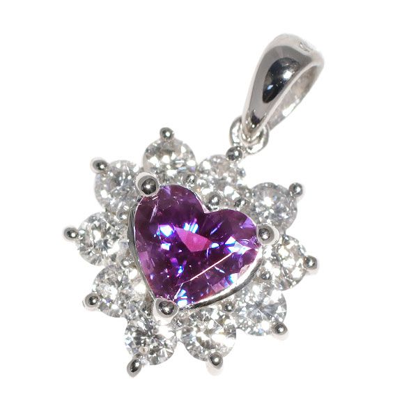 pt900 陽刻 ブラジル産アレキサンドライト0.54ct D0.294ct