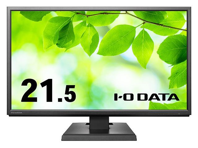 LCD-AH221EDB-B(ブラック) 広視野角ADSパネル採用 目に優しい機能搭載の21.5型ワイド液晶ディスプレイ HDMI付属  中古－とても良い