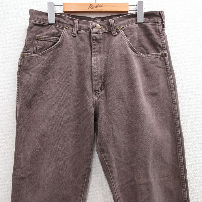 注目ショップ・ブランドのギフト 古着 エルエルビーン LLBEAN ジーンズ 90s 委ねれ ブラウン 男性用