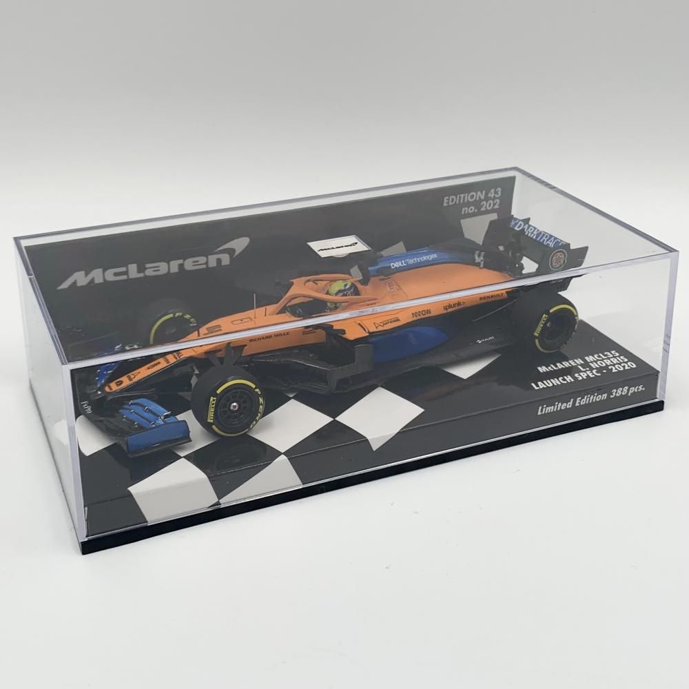 開封 ポールズ・モデルアート PMA 1/43 マクラーレン ルノー MCL35 ランド・ノリス 2020 LAUNCH SPEC[17]