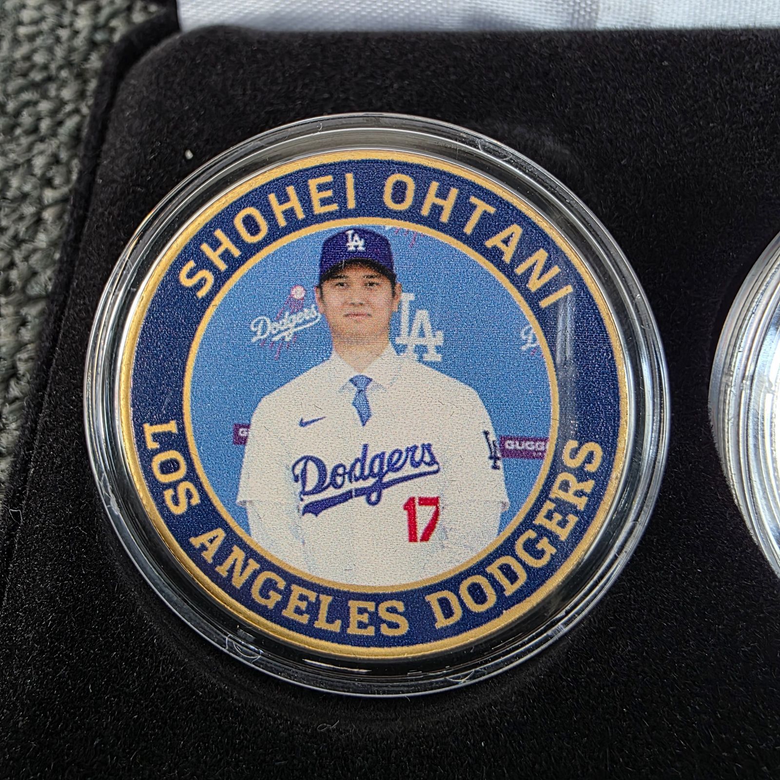 大谷翔平　記念メダル　2023　ドジャース移籍記念　プレミアム　MLB　限定 大谷翔平 記念メダル 2023 ドジャース移籍記念 プレミアム MLB 限定