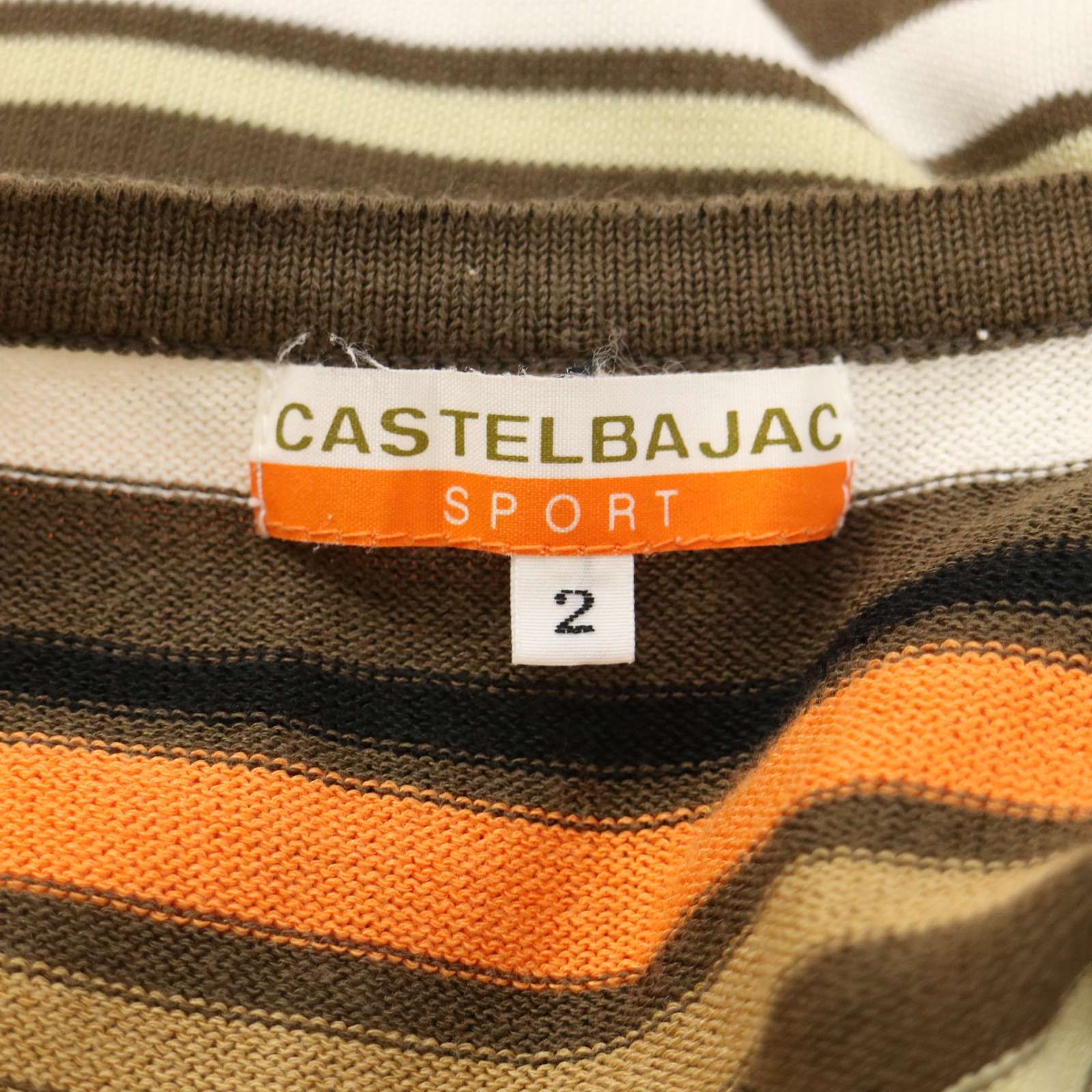 CASTELBAJAC カステルバジャック 春夏 ロゴ ボーダー