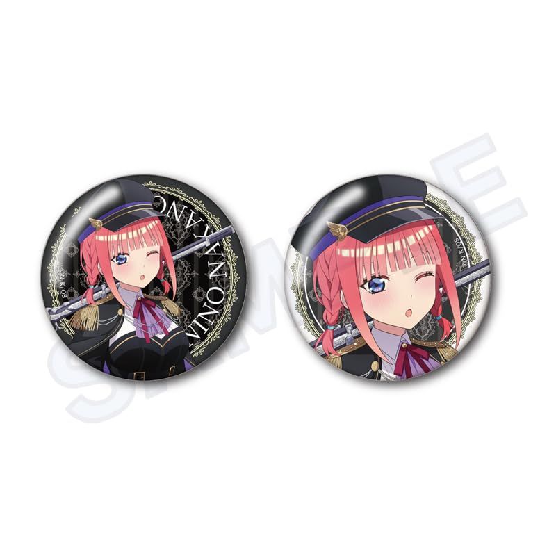 五等分の花嫁 中野二乃 缶バッジセット ミリタリーロリータver