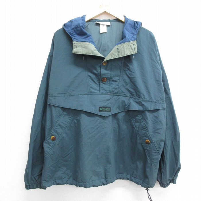 XL/古着 コロンビア 長袖 ナイロン ジャケット アノラック XL/古着 コロンビア 長袖 ナイロン ジャケット アノラック