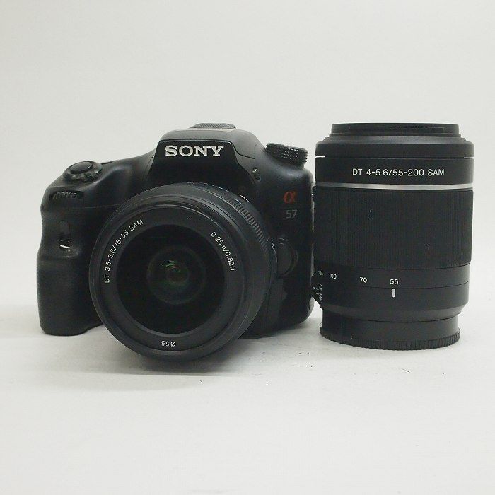 中古】(ソニー) SONY α57 (SLT-A57Y) ダブルズームレンズキット