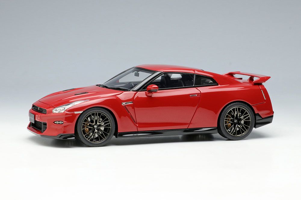 EM695F EIDOLON 1 43 NISSAN GT-R Premium edition 2025 バイブラントレッド