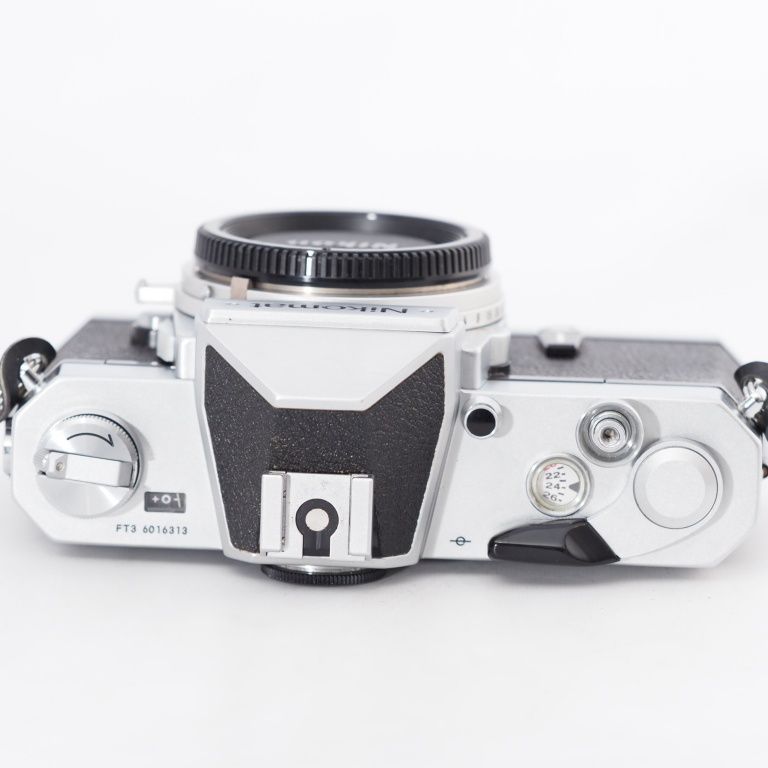 Nikon ニコン フィルム一眼レフ Nikomat FT3 シルバー ボディ 動作確認