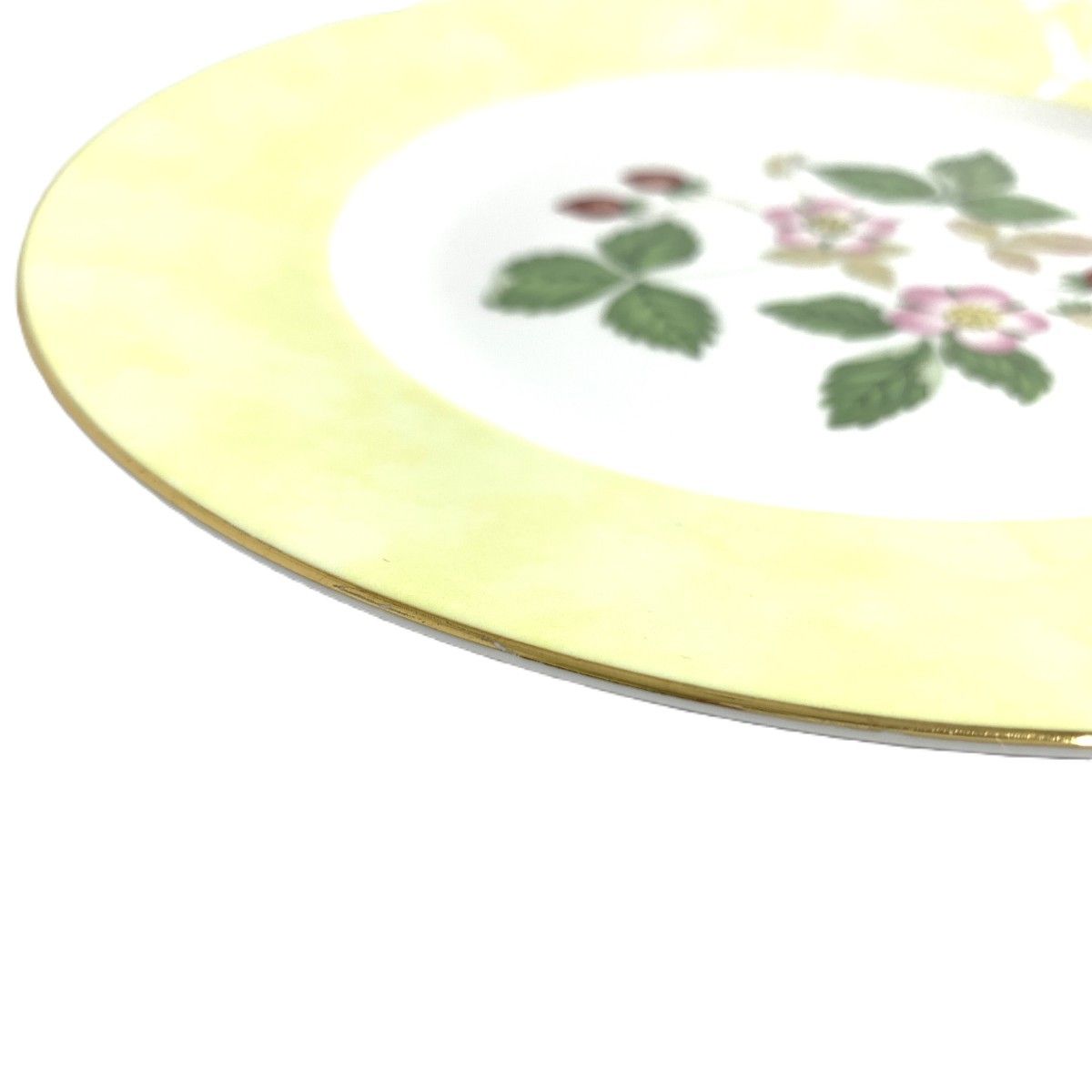 良好 Wedgwood ウェッジウッド ワイルドストロベリーフルリム プレート 