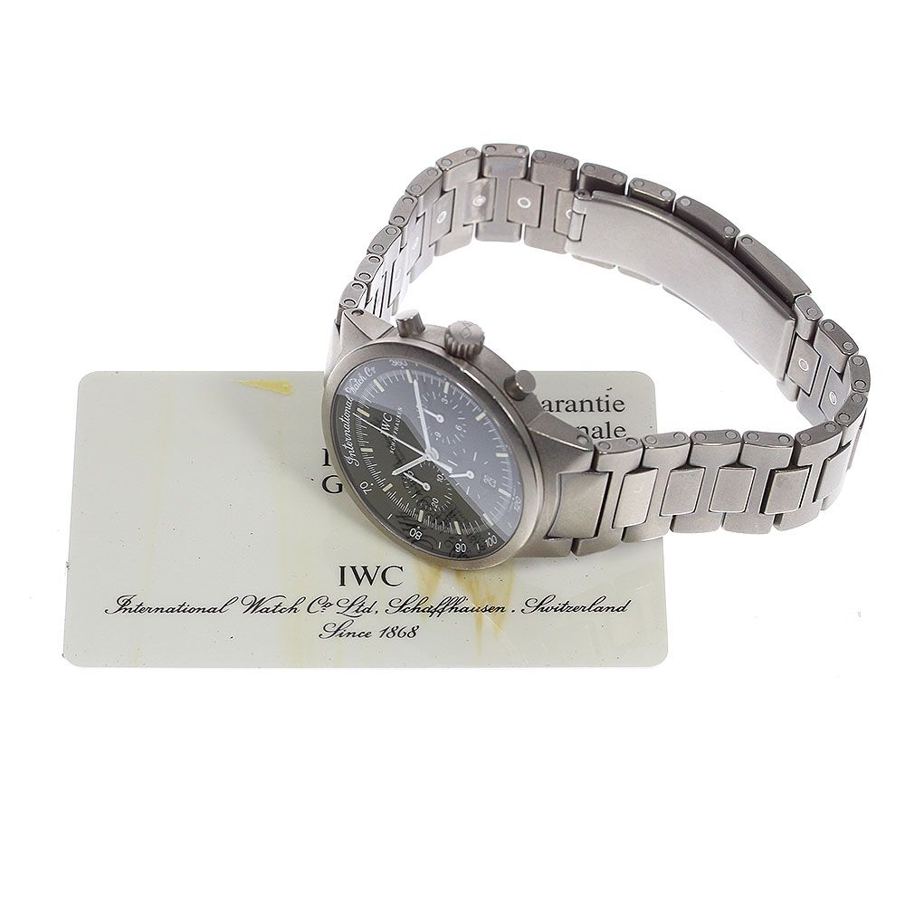 IWC IWC SCHAFFHAUSEN IW372701 GST クロノグラフ クォーツ メンズ保証書付き_811893 - メルカリ