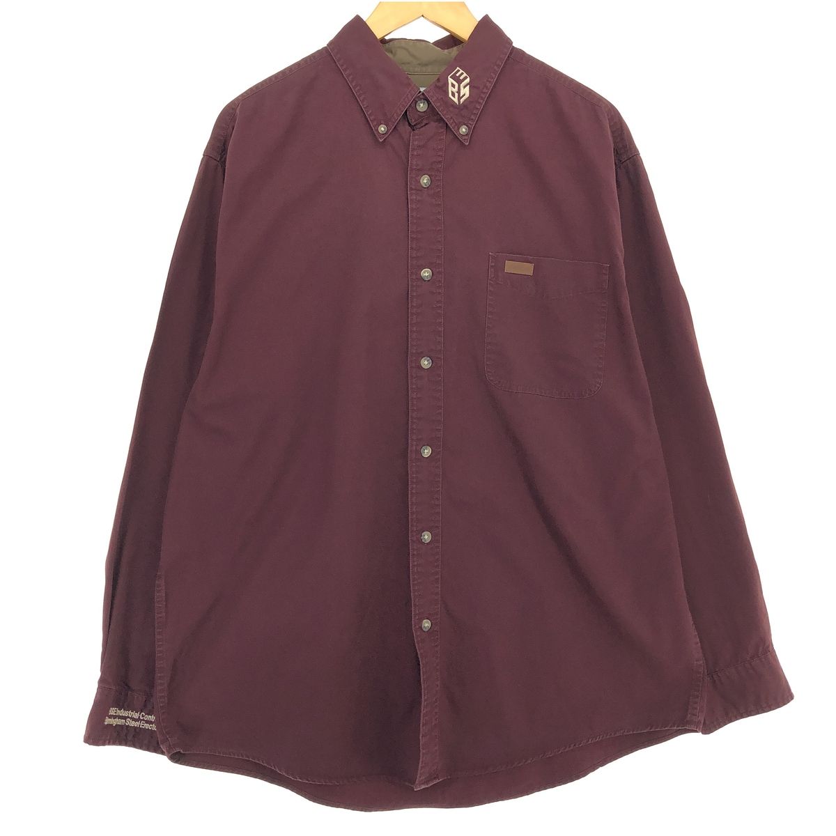 古着 カーハート Carhartt 長袖 ボタンダウン ワークシャツ メンズL/eaa465465