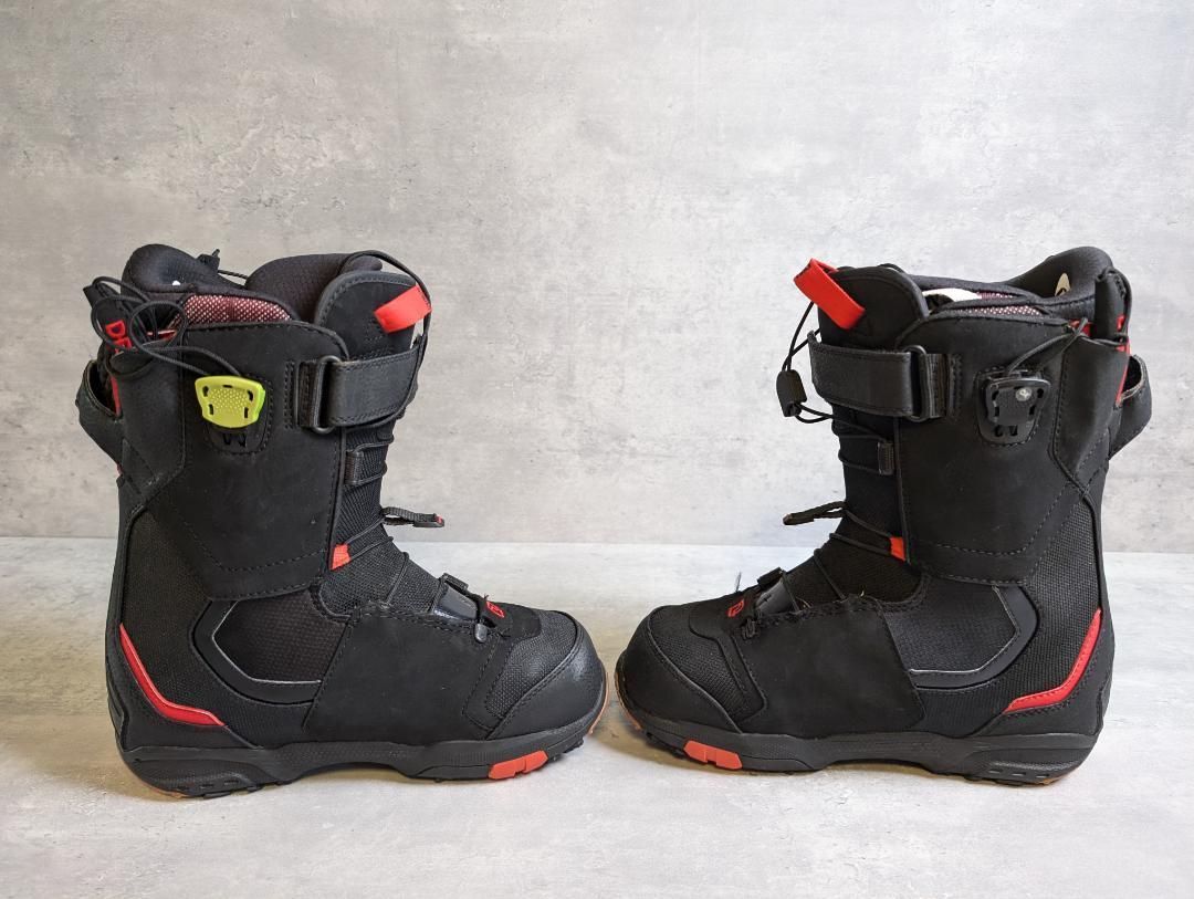 ディーラックス　ID. 25.5 スノーボードブーツ ブラック 合成皮革 ディーラックス ID. 25.5 スノーボードブーツ ブラック 合成皮革