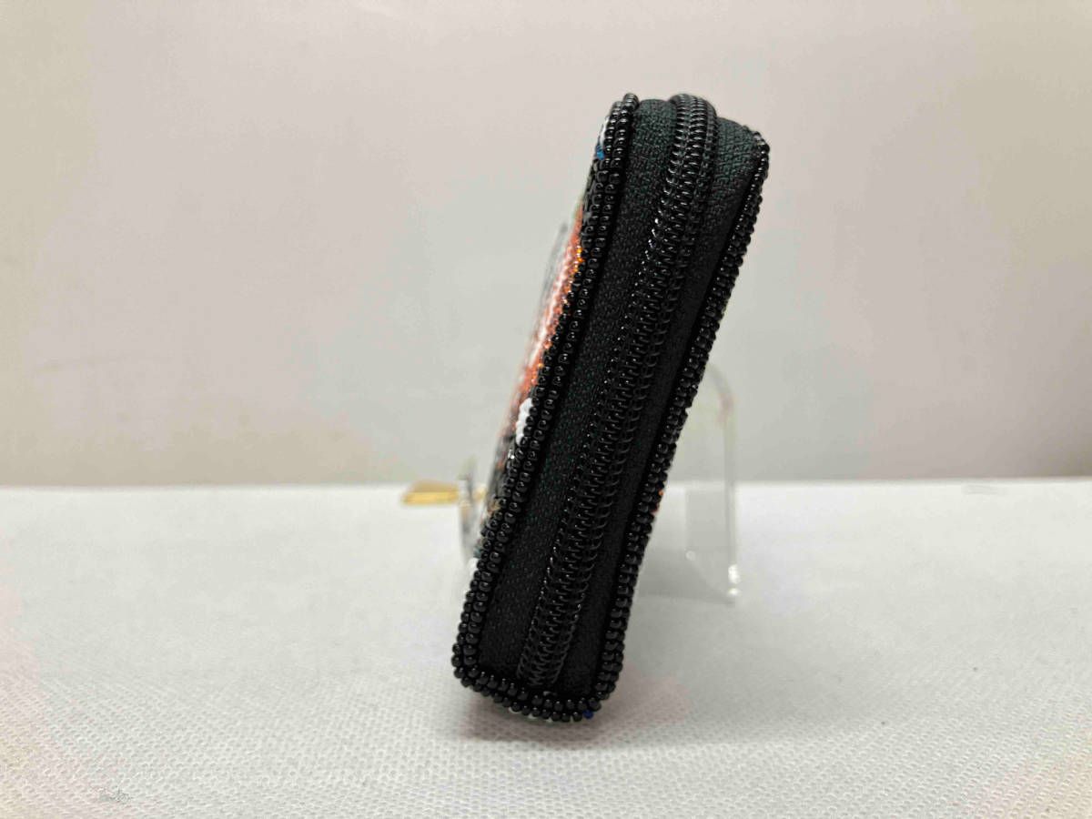 KATORIYA カトリヤ 長財布 ビーズ 花柄 レディース 箱あり KATORIYA カトリヤ 長財布 ロングウォレット ラウンドファスナー