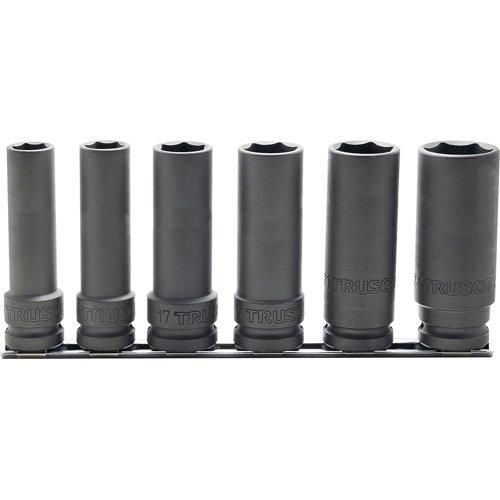 2営業日で発送 TRUSCO トラスコ中山 T46SL100SETTRUSCO インパクト用超ロングソケットセット 長さ100mm8191216