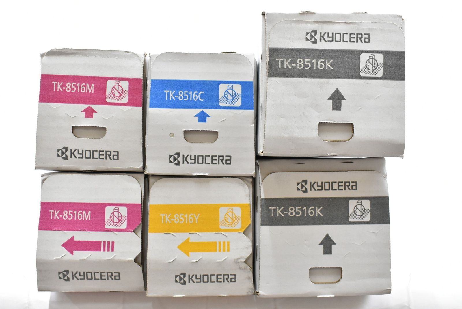 ♥ 京セラ 純正 トナー TK-8516 4色6本 シアン マゼンタ イエロー ブラック KYOCERA ITO6MTJGI3FE-L15-byebye