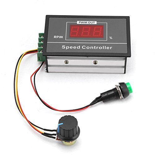 スピードコントローラ 12v dc モータ DCモータコントローラモータ ＰＷＭモータ 6-60Ｖ ガバナスピードレギュレータ 調整可能 dc48v スピードコントローラー