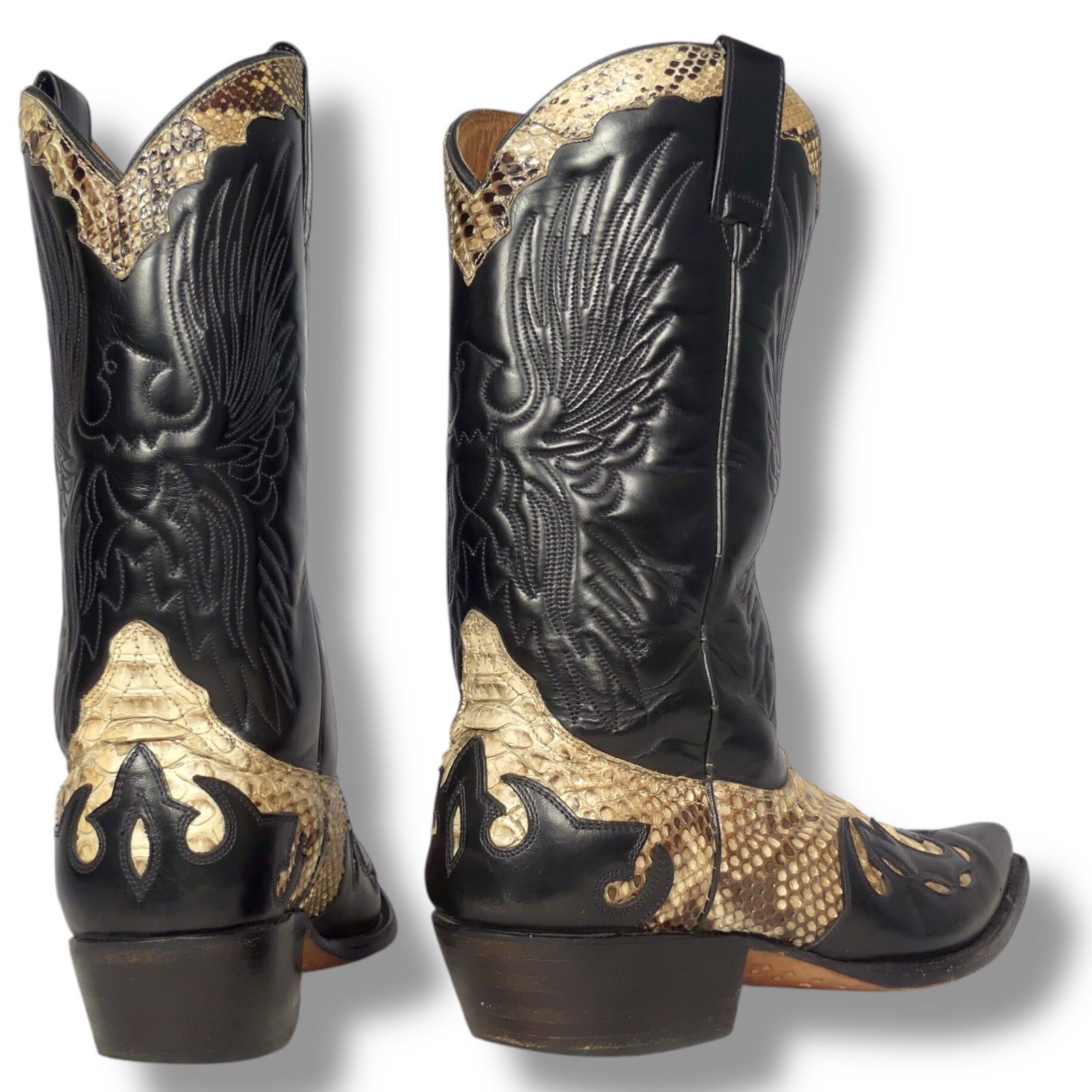 M11692 ADAM'S BOOS ウエスタンブーツ メキシコ製 パイソン M11692 ADAM'S BOOS ウエスタンブーツ メキシコ製 パイソン