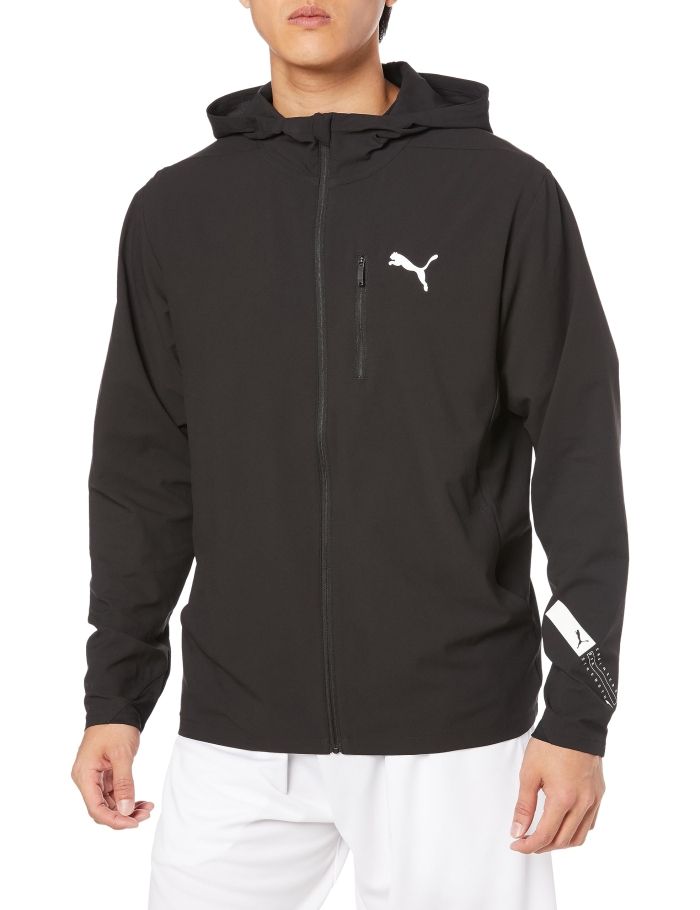 【新品・2営業日で発送】PUMA プーマ TRAIN_ULTRAWEAVE_ジャケッ (523709) 色 : PUMA_BLK-PU サイズ : S 