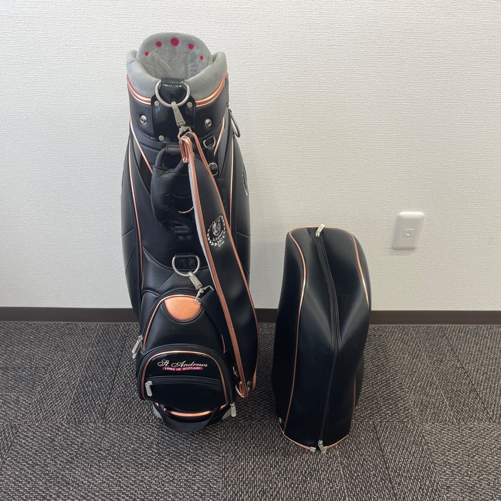 St.Andrews LINKS ゴルフクラブ8本 キャディバッグ セット SA-602L L