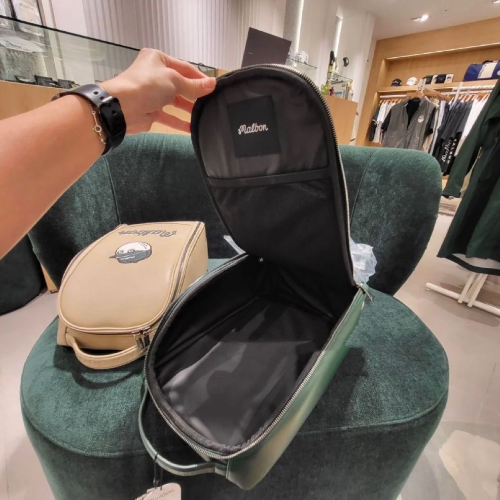 malbon golf マルボンゴルフ シューズケース シューズバッグ