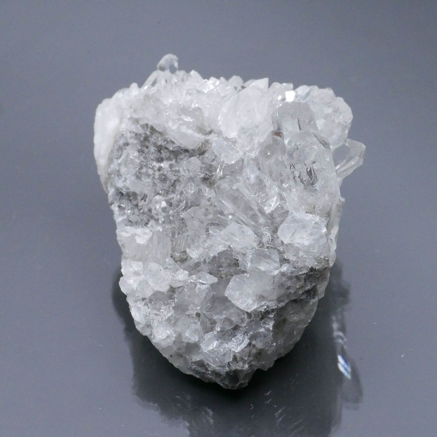 四川省産 菊花水晶 クラスター 1点物 約110g（レインボー部分