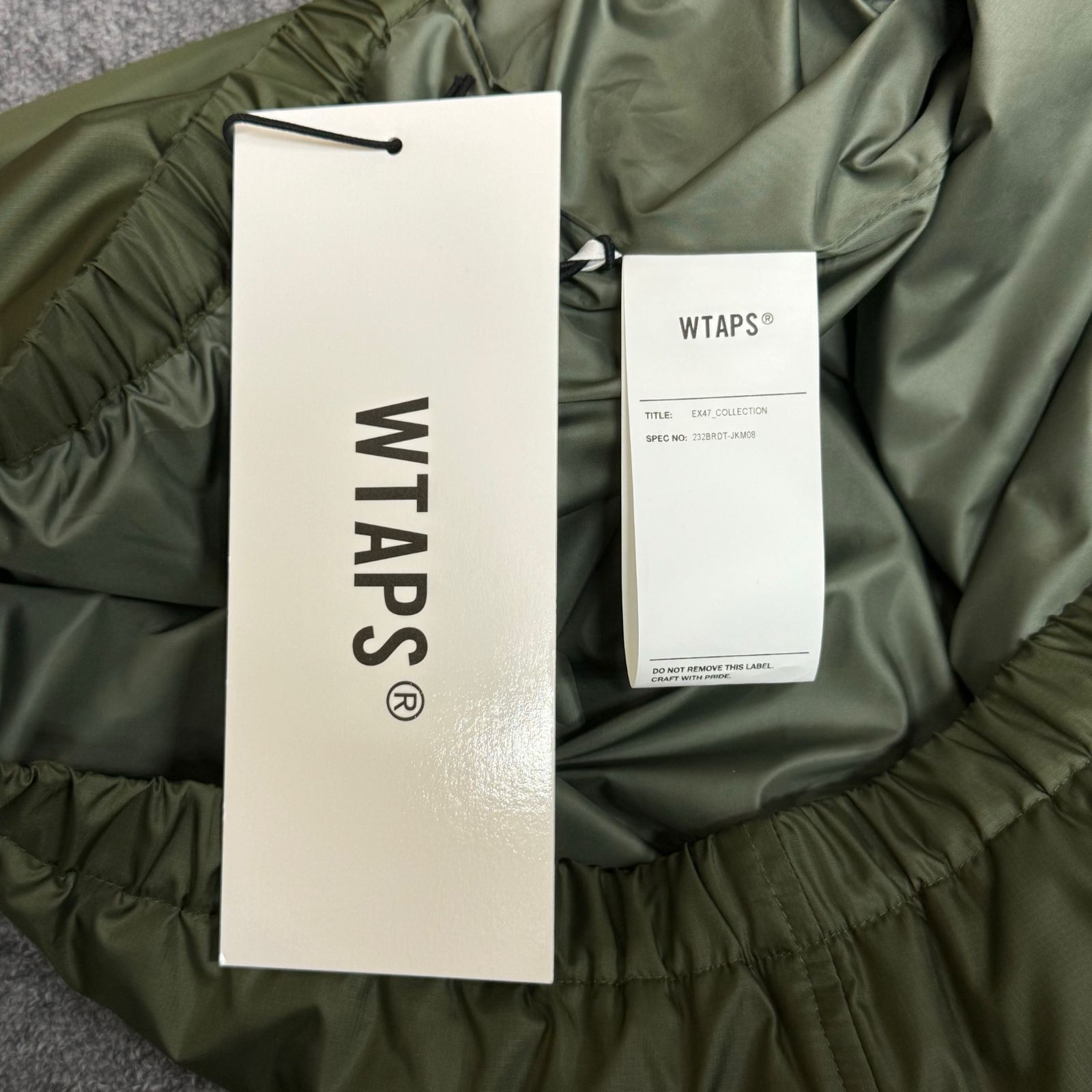 定価46200円 新品 WTAPS 23AW TRACK / PADDED / JACKET / POLY