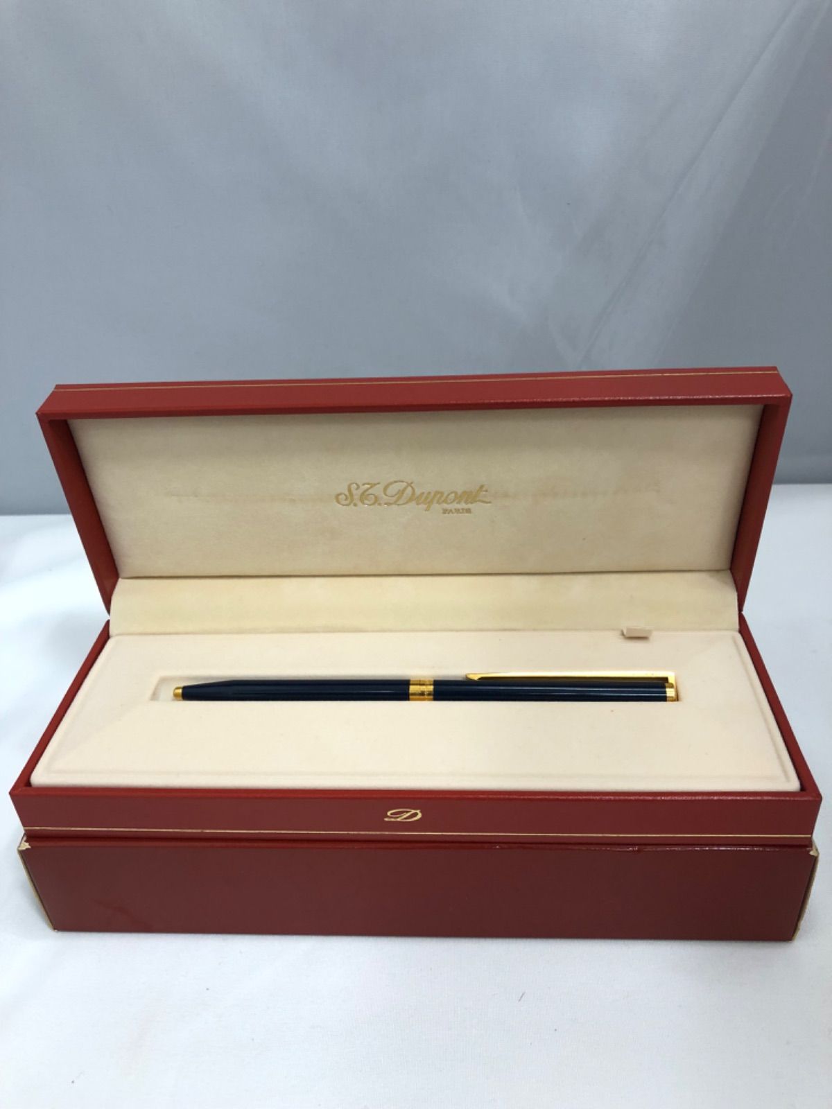 S.T.Dupont デュポン ボールペン ブルー