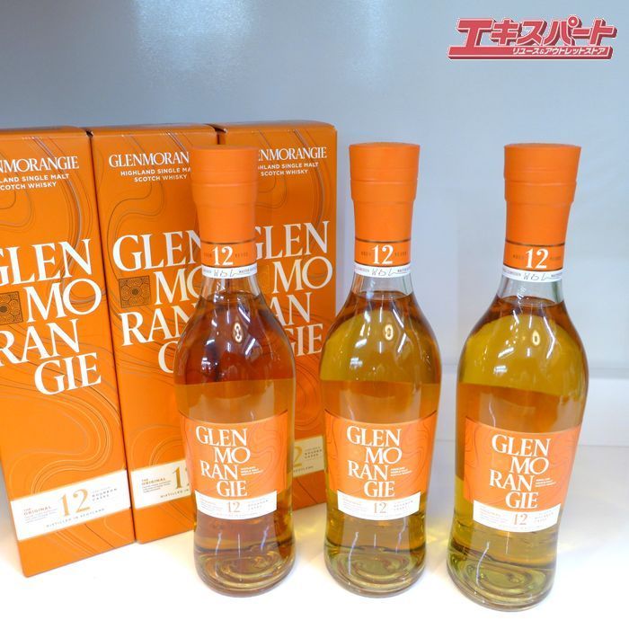 GLENMORANGIE 12年 シングルモルトウイスキー 350ml 4本 GLENMORANGIE 12年 シングルモルトウイスキー 350ml 4本