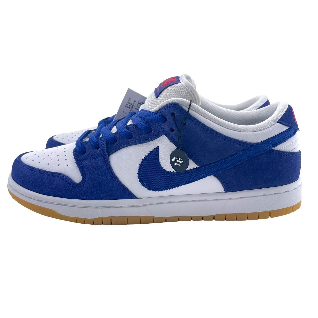 未使用品】NIKE ナイキ DO9395-400 ダンク ロー ロサンジェルス SB DUNK PRO PRM Los Angeles ドジャース  ブルー/ホワイト ローカットスニーカー 27.5cm メンズ 靴 - メルカリ