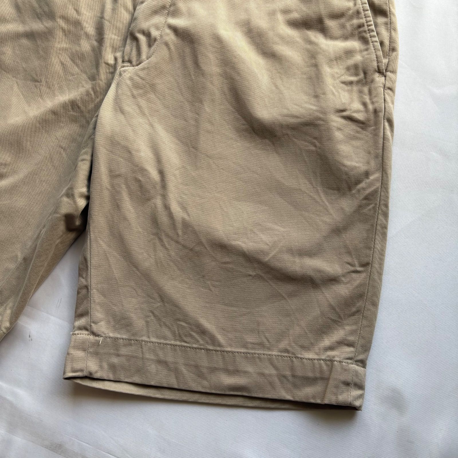 新品未使用　90s-00s　ラルフローレン　チノパン　ベージュ　34 90s Polo by Ralph Lauren Chino Shorts ポロラルフローレン